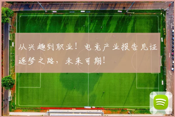 从兴趣到职业！电竞产业报告见证逐梦之路，未来可期！